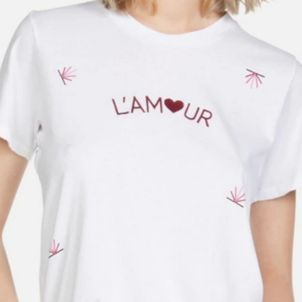 LAUREN MOSHI L'AM❤UR Tee - Picture 1 of 11